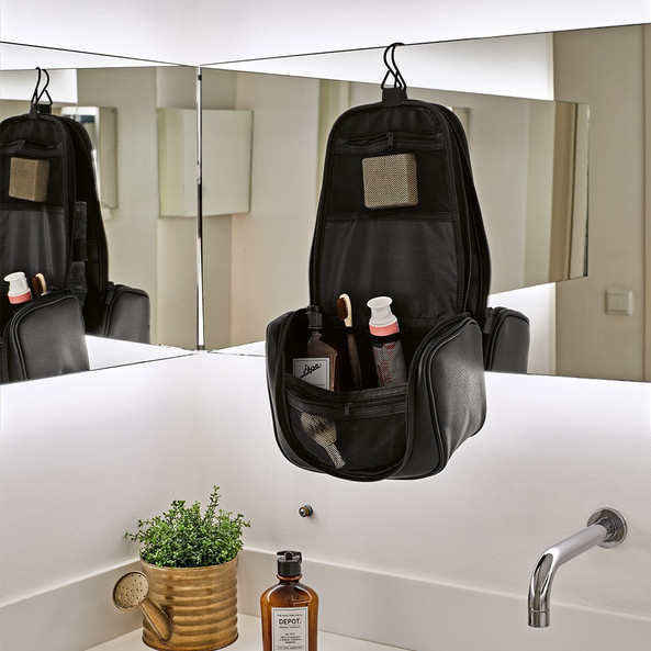 Aodaci ATB002 - Shanghai Hanging Toiletry Bag 5L rPU with handle and hook