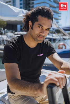 Kurzärmeliges Herren-T-Shirt aus gekämmter Baumwolle - Egotier 30186