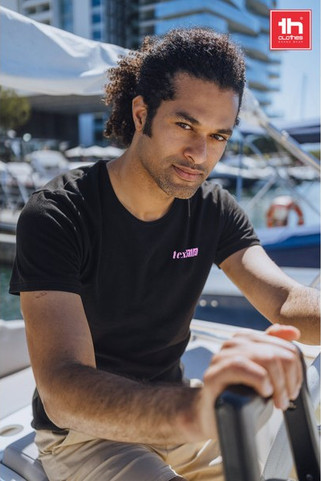 Mens short-sleeved T-shirt in combed cotton - Egotier 30186