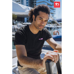 hi!dea 30186 - Mens short-sleeved T-shirt in combed cotton