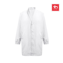 hi!dea 30250 - Cotton and polyester workwear jacket. White
