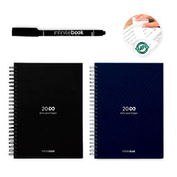 InfiniteBook 33202 - Set includes an A5"infinite Diary", cleaning kit, marker and marker holder