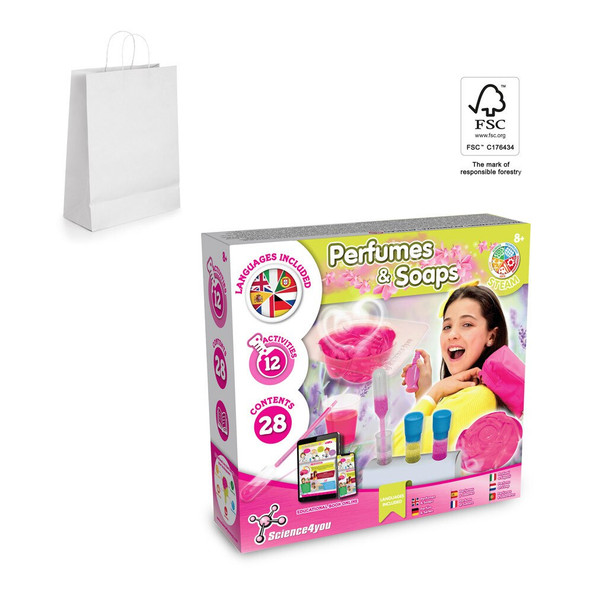 Science4You 35843 - Educational game supplied with a kraft paper gift bag (90 g/m²), made from FSC™ certified material and other controlled materials