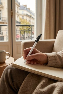 Stylo en PP avec corps vide - Egotier 51110