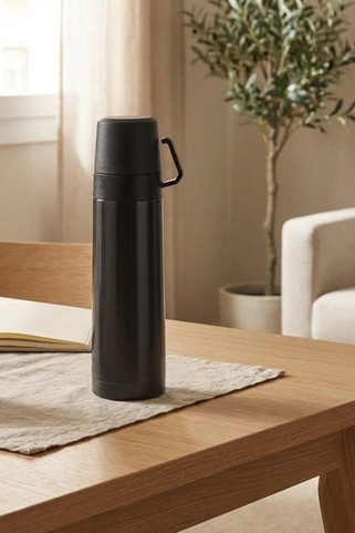 Thermos 490mL en acier inox et PP - Egotier 94680