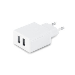 hi!dea 97362 - ABS USB-adapter met 2 aansluitingen