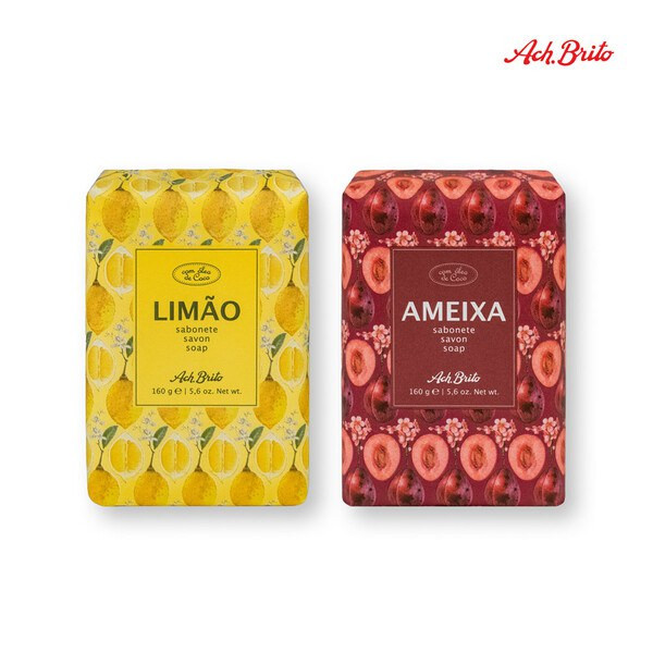 Ach. Brito 35605 - Soap based on vegetable soap and enriched with coconut oil (160g)