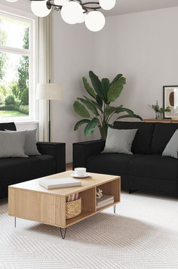 vidaXL 3324611 - 3 Piece Sofa Set with Cushions Fabric