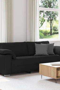 vidaXL 4105239 - 3-Seater Sofa - - 178 cm Fabric