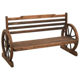 vidaXL 313891 - Garden Bench 112 cm Solid Firwood