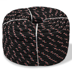 vidaXL 91288 - Marine Rope Polypropylene 14 mm 50 m Black