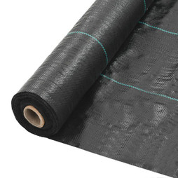 vidaXL 45223 - Weed & Root Control Mat PP 1x100 m Black