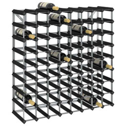 vidaXL 325916 - Wine Rack for 72 Bottles Solid Pine Wood