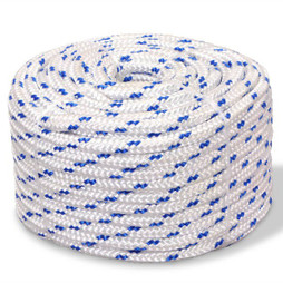 vidaXL 91281 - Marine Rope Polypropylene 10 mm 50 m White