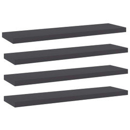 vidaXL 805126 - Bookshelf Boards 4 pcs 40x10x1.5 cm Engineered Wood