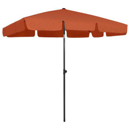 vidaXL 314732 - Beach Parasol Terracotta 200x125 cm