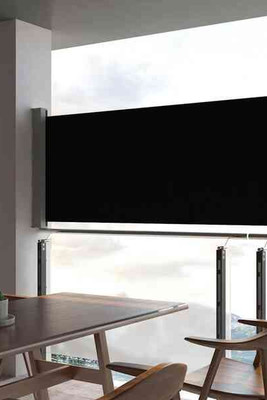 vidaXL 45184 - Patio Retractable Side Awning 100 x 300 cm