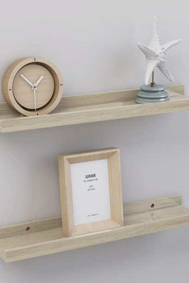vidaXL 326679 - Wall Shelves 2 pcs Sonoma Oak 40x9x3 cm