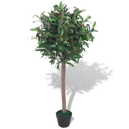 vidaXL 244453 - Laurier artificiel avec pot 120 cm