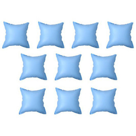 vidaXL 92436 - Inflatable Winter Air Pillows for Above-Ground Pool Cover 10 pcs PVC