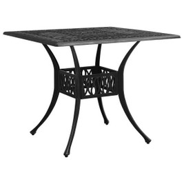 vidaXL 315589 - Garden Table 90x90x73 cm Cast Aluminium
