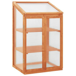 vidaXL 314848 - Greenhouse 60x45x100 cm Firwood