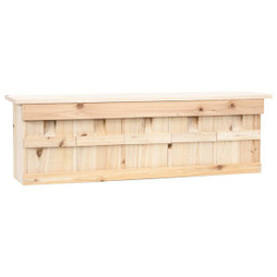 vidaXL 47245 - Maison pour moineau avec 5 chambres 68x15x21 cm Bois de sapin