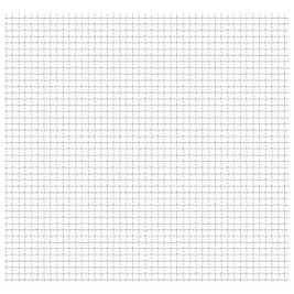 vidaXL 142287 - Crimped Garden Wire Fence Stainless Steel 100x85 cm 11x11x2 mm