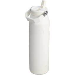 Stanley® 100884 - Bouteille deau de 1,06 litre avec paille rabattable Stanley IceFlow™ 2.0
