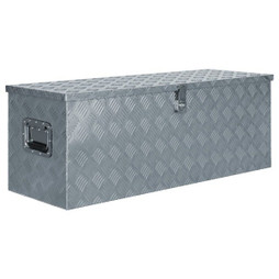 vidaXL 142941 - Boîte en aluminium 110,5 x 38,5 x 40 cm é