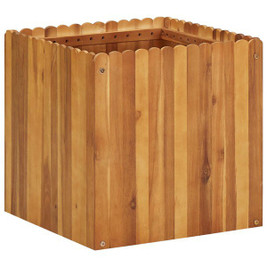 vidaXL 45927 - Garden Raised Bed 50x50x50 cm Solid Acacia Wood