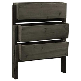 vidaXL 314841 - Garden Folding Planter 60x14x75 cm Solid Firwood