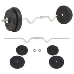 vidaXL 91399 - Ensemble dhaltères 30 kg