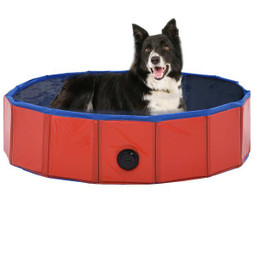 vidaXL 170822 - Piscine pliable pour chiens 80x20 cm PVC
