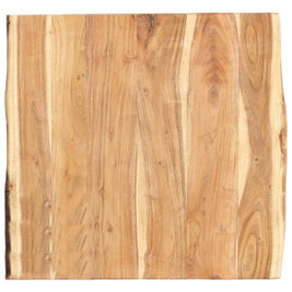 vidaXL 286328 - Table Top Solid Acacia Wood 58x(50-60)x3.8 cm