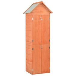 vidaXL 170649 - Abri de jardin 71 x 60 x 213 cm Bois
