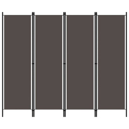 vidaXL 320721 - 4-Panel Room Divider 200x180 cm