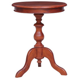 vidaXL 283845 - Side Table 50x50x65 cm Solid Mahogany Wood