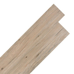 vidaXL 245173 - Dalles de plancher PVC autoadhésif 5,02 m² 2 mm marron chêne
