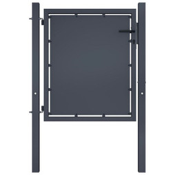 vidaXL 144517 - Garden Gate Steel 100x75 cm