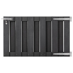 vidaXL 49081 - Garden Gate WPC 100x60 cm
