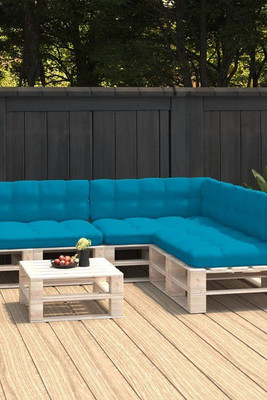 vidaXL 314592 - Pallet Sofa Cushions 7 pcs