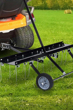 vidaXL 147891 - Scarifier for Ride-on Mower 100 cm