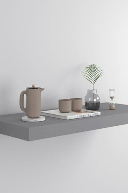 vidaXL 323853 - Floating Wall Shelf 60x23.5x3.8 cm MDF