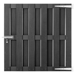 vidaXL 49083 - Garden Gate WPC 100x100 cm