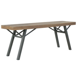 vidaXL 44252 - Garden Bench 120 cm Solid Acacia Wood
