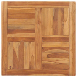 vidaXL 48989 - Table Top Solid Teak Wood 70x70x2.5 cm