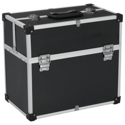 vidaXL 91849 - Boîte à outils 38x22,5x34 cm Aluminium