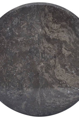 vidaXL 149193 - Table Top Ø50x2.5 cm Marble