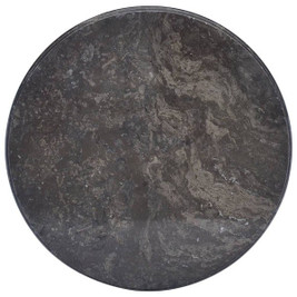 vidaXL 149193 - Table Top Ø50x2.5 cm Marble